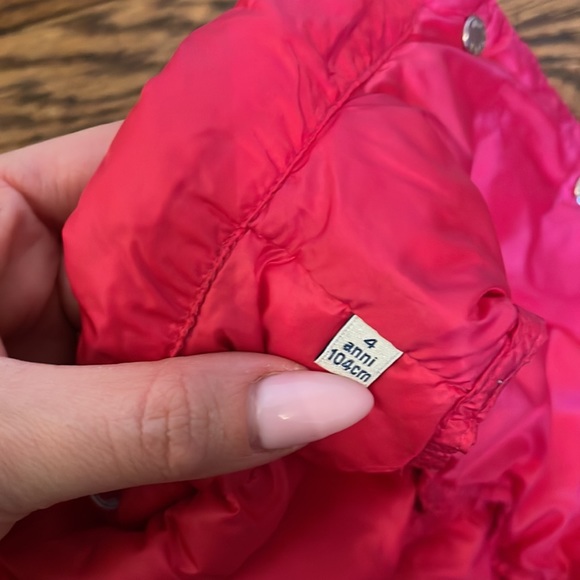 Pink Moncler 4T Puffer Vest - Picture 6 of 9